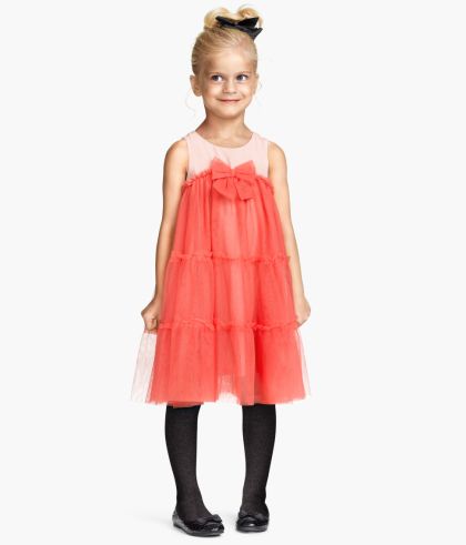 Abito color corallo