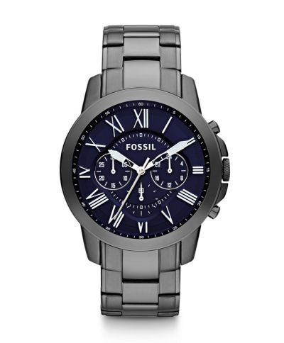 Grant Cronografo Orologio in Acciaio Inossidabile - Smoke