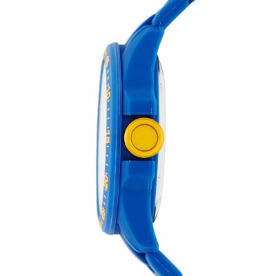 Orologio Decker Tre Lancette in Silicone - Blu