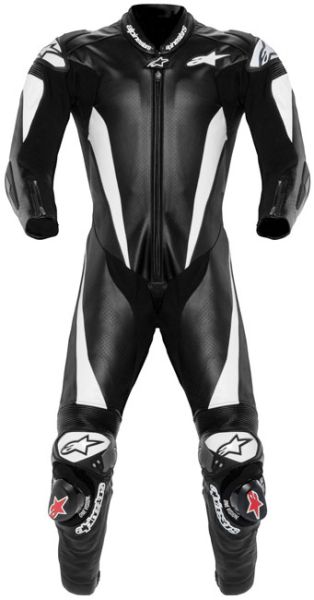 Abito in Pelle Alpinestars Race Replica - Nero/Bianco