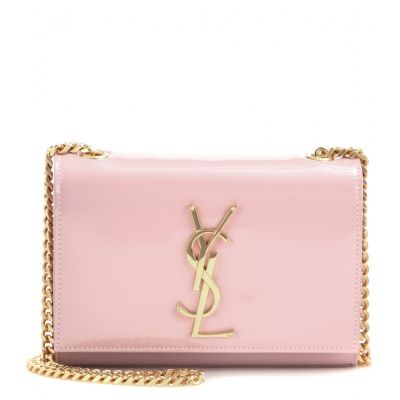 Classica borsa in pelle rosa