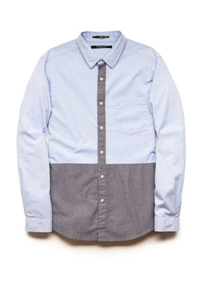 Camicia bicolore