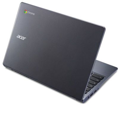 11,6" (29,46 cm) Acer C720 Chromebook (NX.SHEEH.001), Grigio Granito, processore dual-core Intel® Celeron™ 2955U 1,4 GHz, Schermo LED HD (HDMI), 2GB, SSD da 16GB, USB 3.0, Chrome OS, 1,25 kg, 2 anni di garanzia.