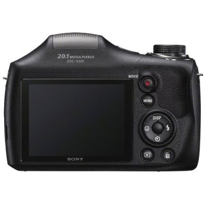 Fotocamera digitale Sony DSC-H300, 20.1MP, Nero + Scheda SD 8GB, Caricabatterie