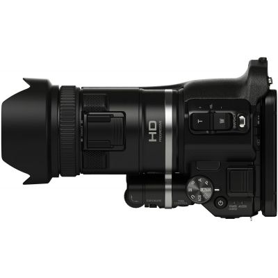 Videocamera JVC GC-PX100V, Full HD, Wi-Fi, Nera