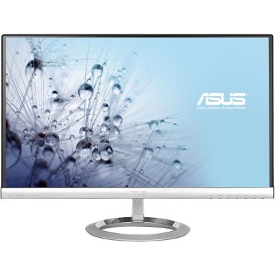 Monitor LED Asus 23", Wide, Full HD, HDMI, Altoparlanti, Argento/Nero, MX239H