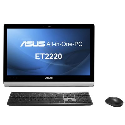 Computer desktop Asus ET2220 All-in-One 21.5” con processore Intel® Core™ i5-3330 a 3.0GHz, FullHD, Multi-Touch, 6GB, 1TB, nVidia GeForce GT 610M 1GB, Wi-Fi, Microsoft Windows 8, Nero
