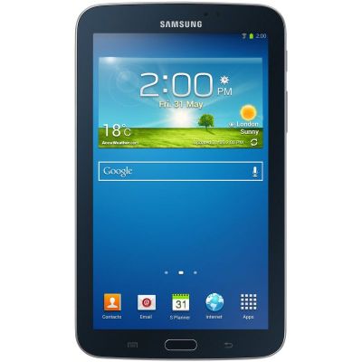 Tablet Samsung Galaxy Tab 3 con processore Dual-Core™ 1.50GHz, 8", 1.5GB DDR3, 16GB, Wi-Fi, GPS, Android 4.2 Jelly Bean, Nero