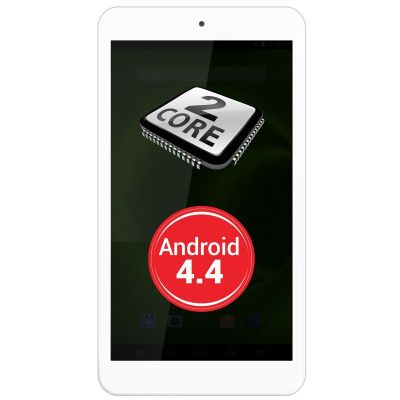 Tablet Allview Viva C7 con processore Cortex A7 Dual-Core 1.50GHZ, 7", LCD, 512MB DDR3, 8GB, Wi-Fi, Android 4.4 KitKat, Bianco