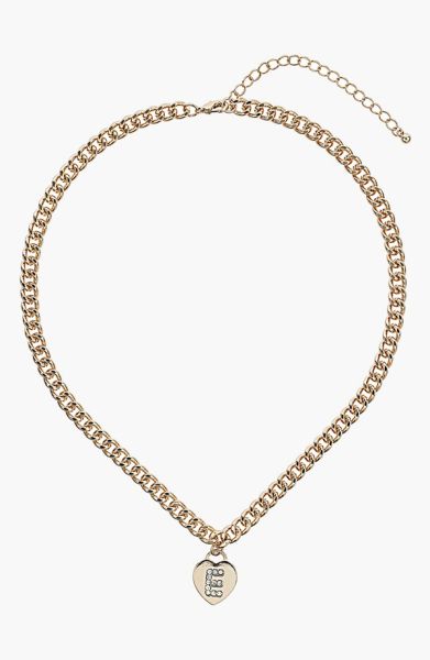 Collana con Lettera placcata in argento
