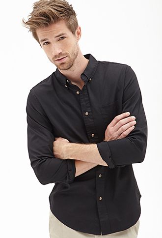 Camicia classica con taschino