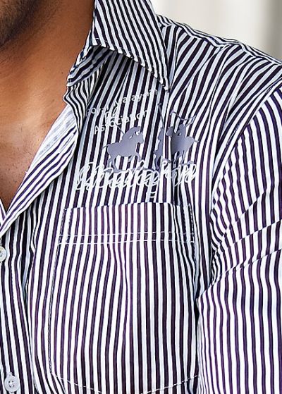 Camicia a righe